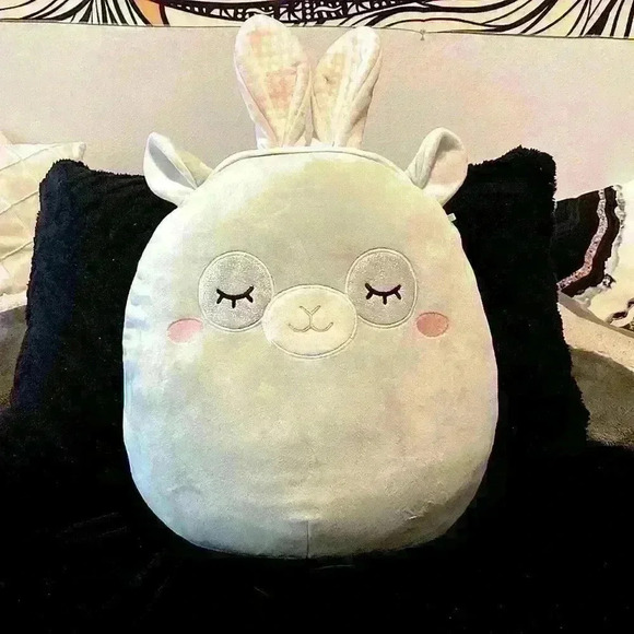 Squishmallows Other - 14" Miley the Mint Green Llama with Bunny Ears Easter Squishmallow
